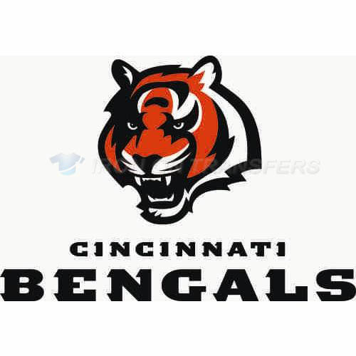 Cincinnati Bengals Iron-on Stickers (Heat Transfers)NO.471